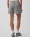 Cotton Terry Wide-Leg Short