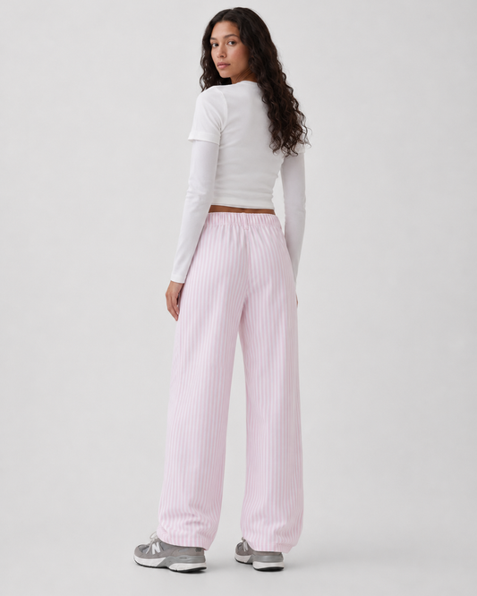Cotton Stripe Pant