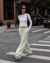 Cotton Stripe Pant